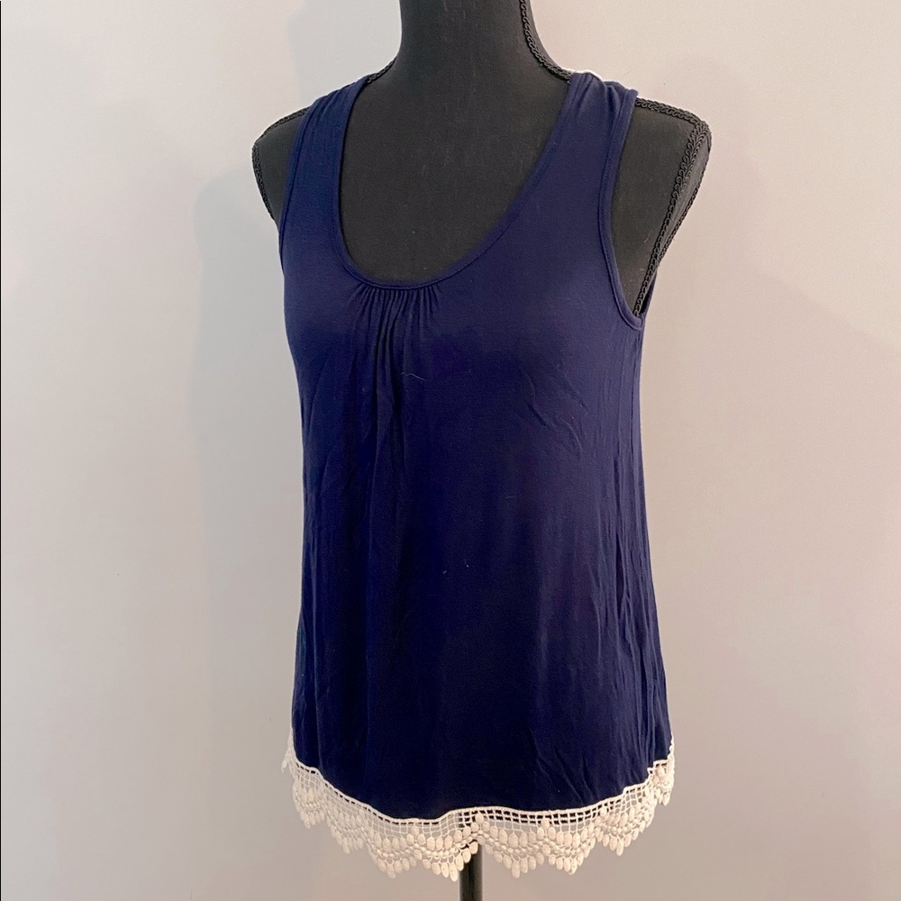 Crotchet Detailed Papermoon Tank